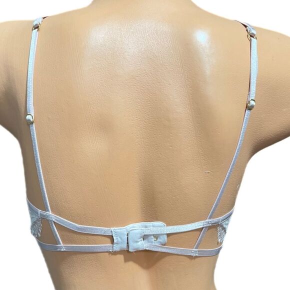 Victoria's Secret Very Lined strappy Balconet underwire Bra pink 34C - Picture 3 of 6